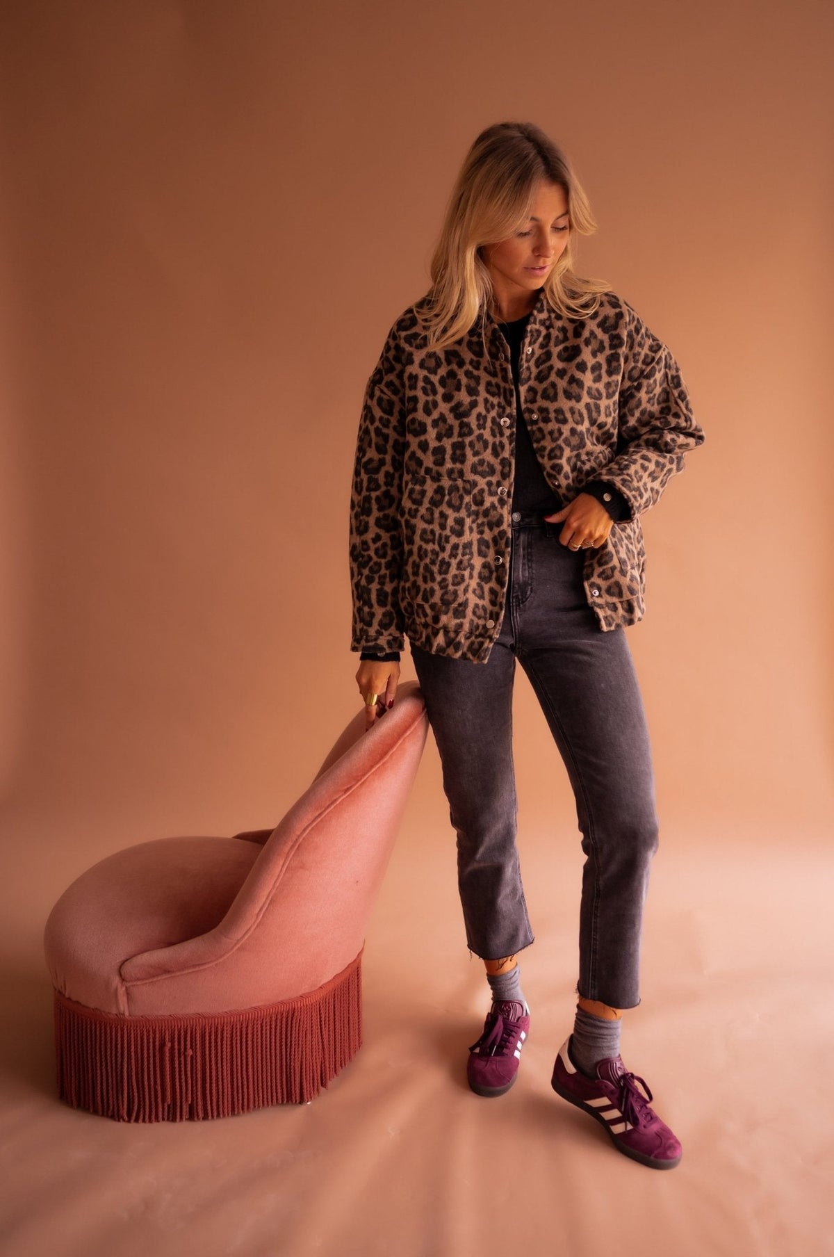 Chaqueta Charlene Leopardo™