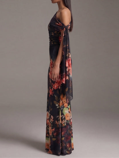 Solene | Vestido Plisado Asimétrico