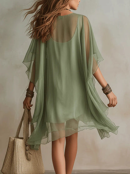 Brisa | Vestido Vaporoso con Escote en V