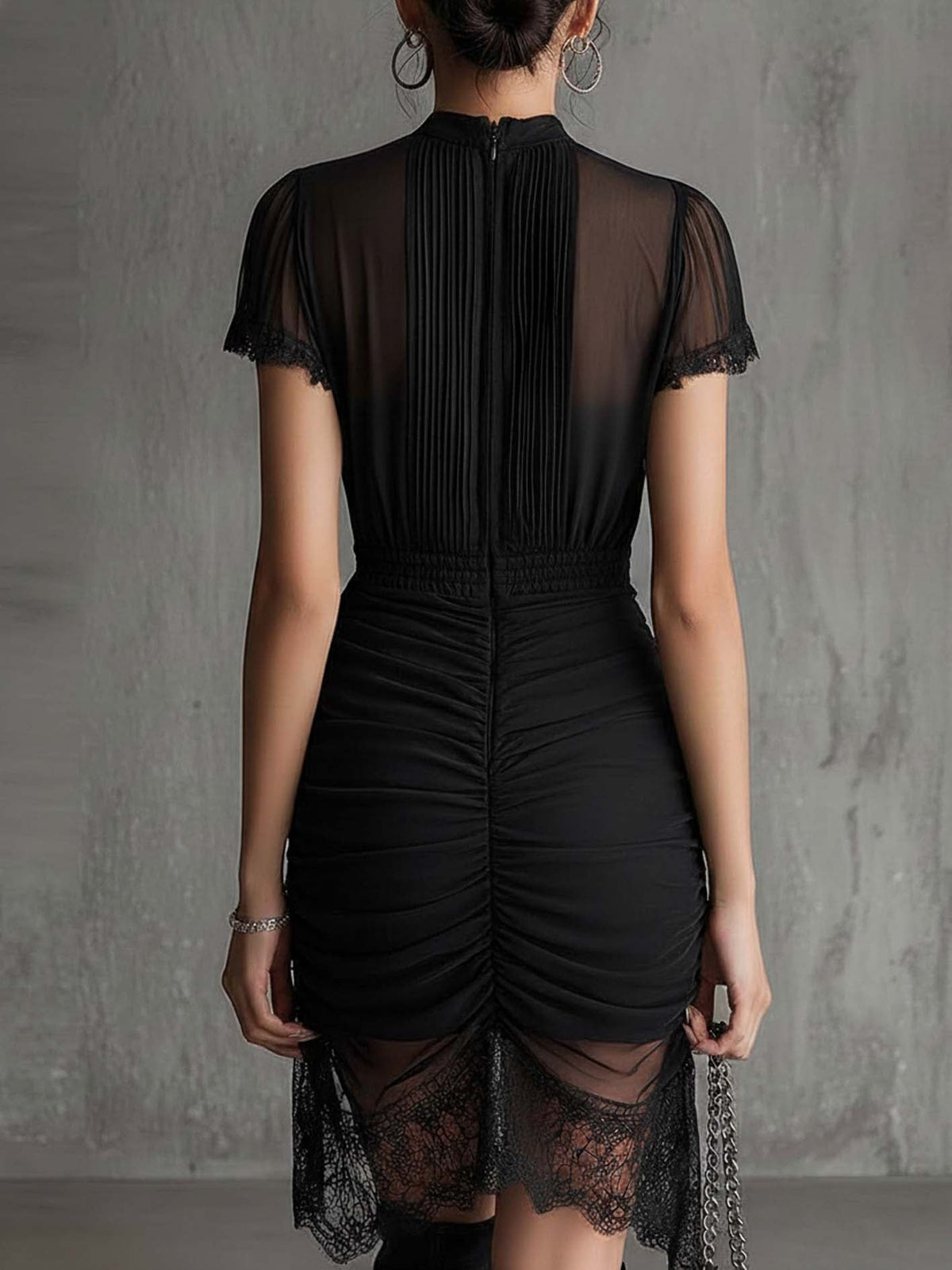 Simona | Vestido con Cintura Plisada