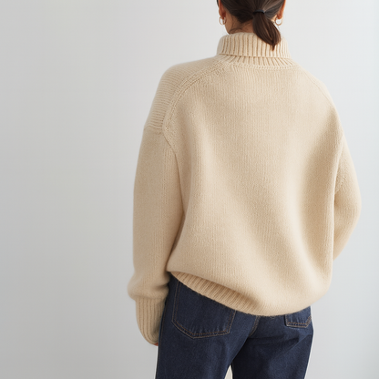 Candice - Suéter Oversize Suave de Cachemira