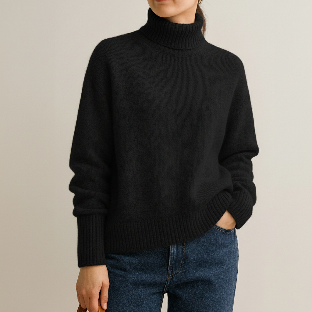 Candice - Suéter Oversize Suave de Cachemira
