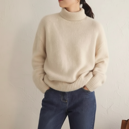 Candice - Suéter Oversize Suave de Cachemira