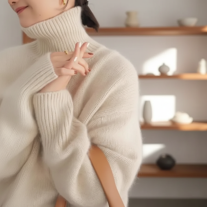 Candice - Suéter Oversize Suave de Cachemira