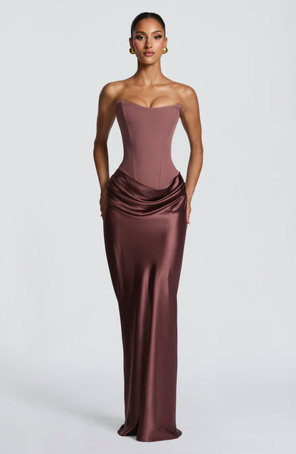 Long Dress Maggie - Dusty Pink