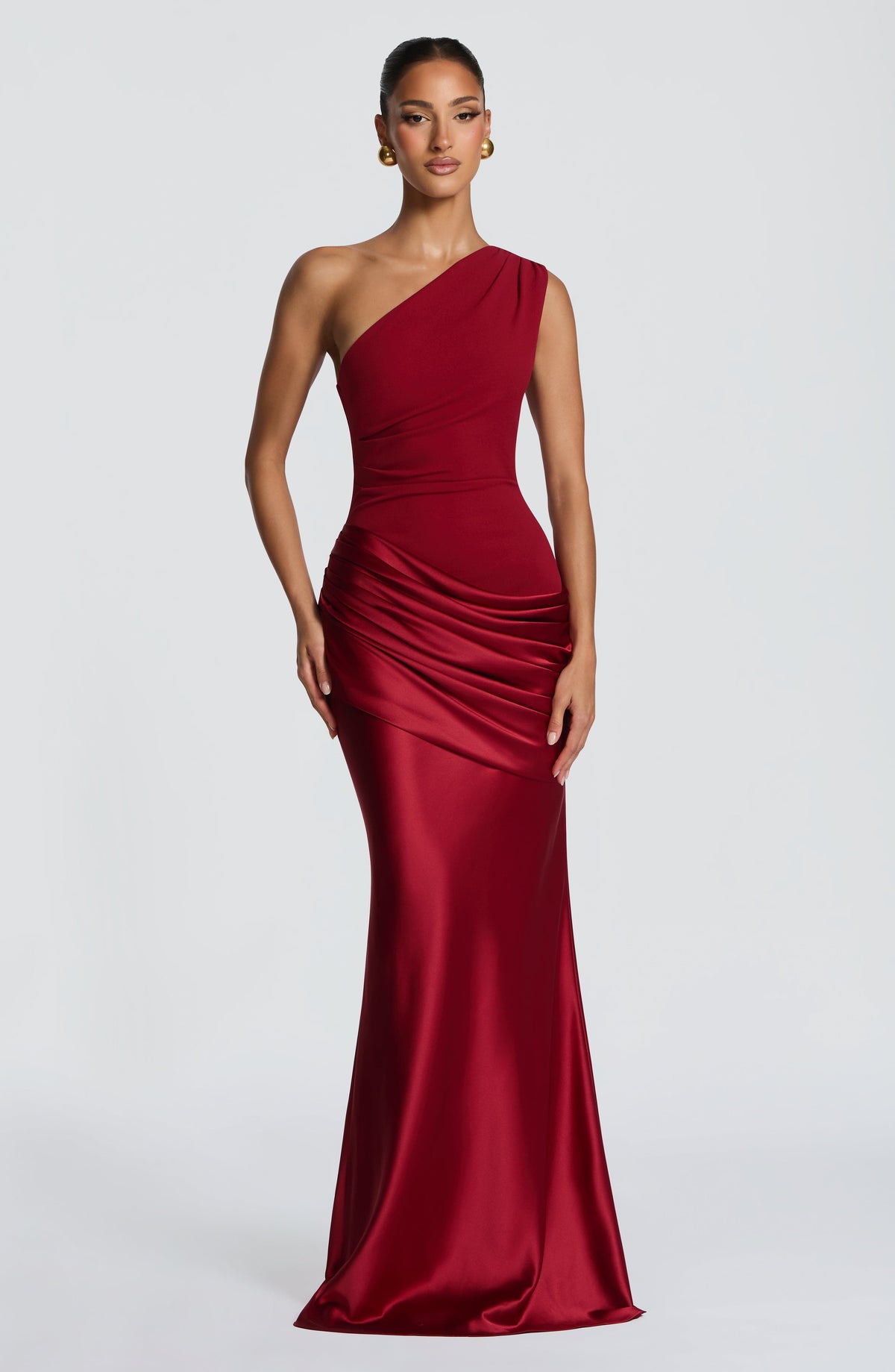Vestido largo Sadona - Rojo intenso