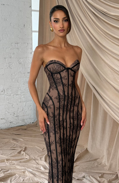 Vestido Maxi Sian - Negro
