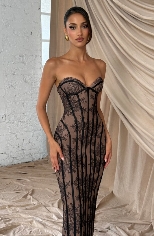 Vestido Maxi Sian - Negro