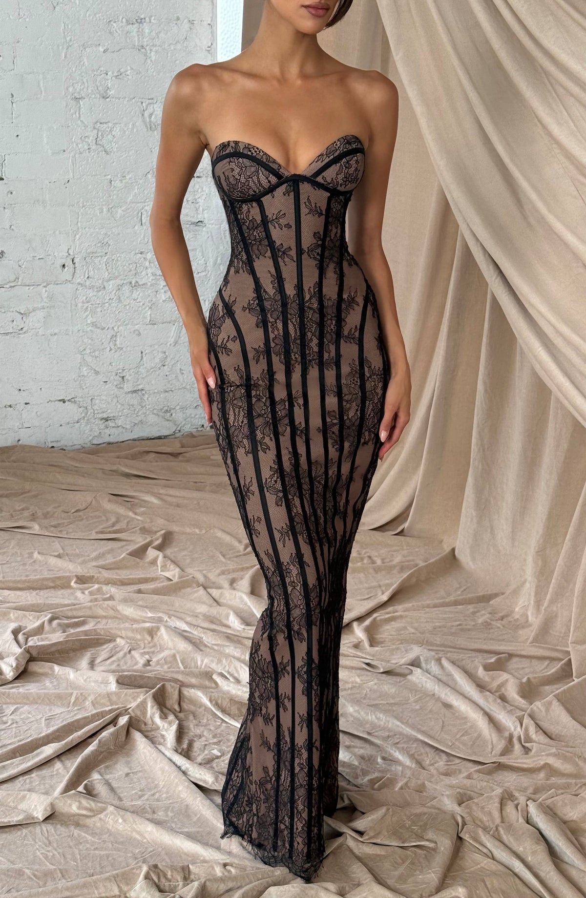 Vestido Maxi Sian - Negro