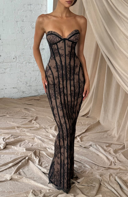 Vestido Maxi Sian - Negro
