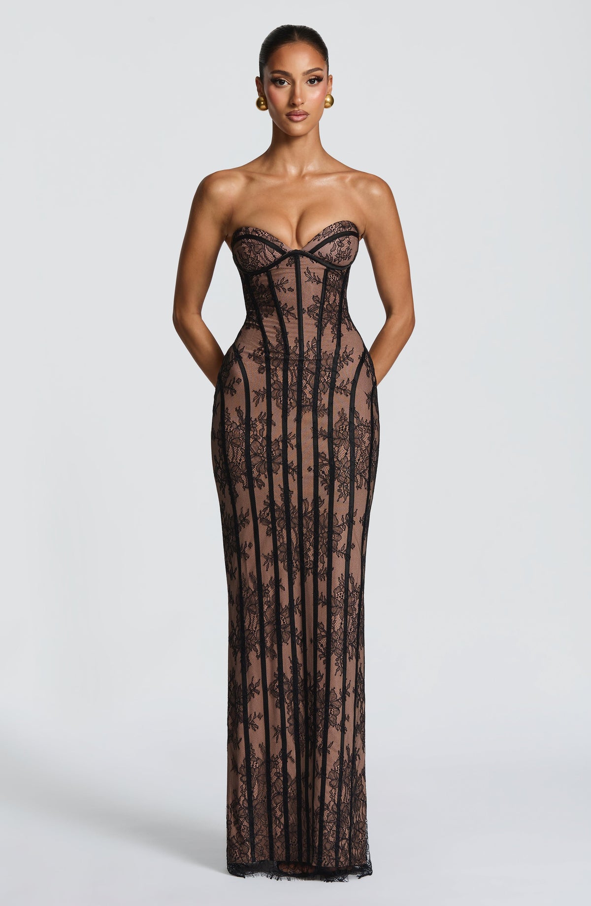 Vestido Maxi Sian - Negro