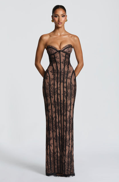 Vestido Maxi Sian - Negro