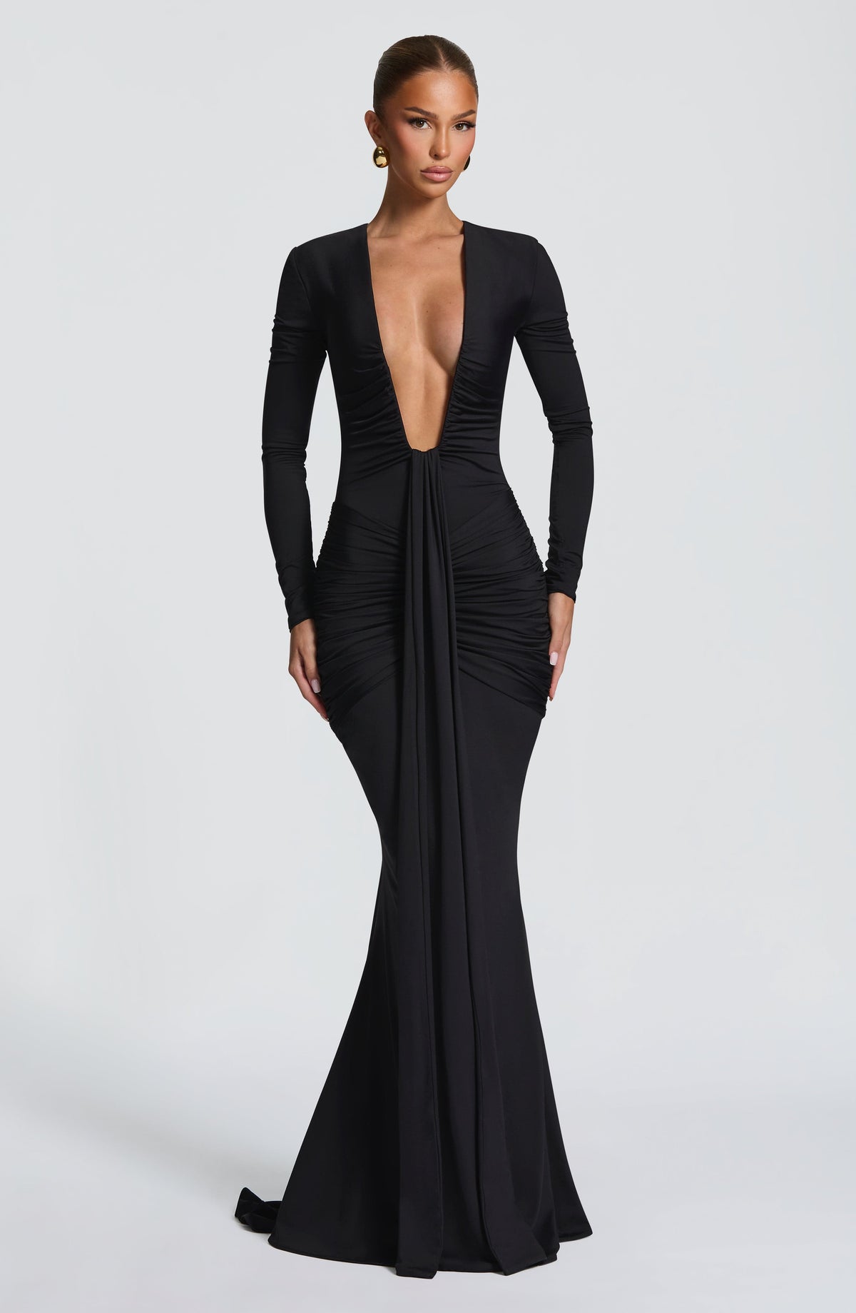 Long Dress Tara - Black