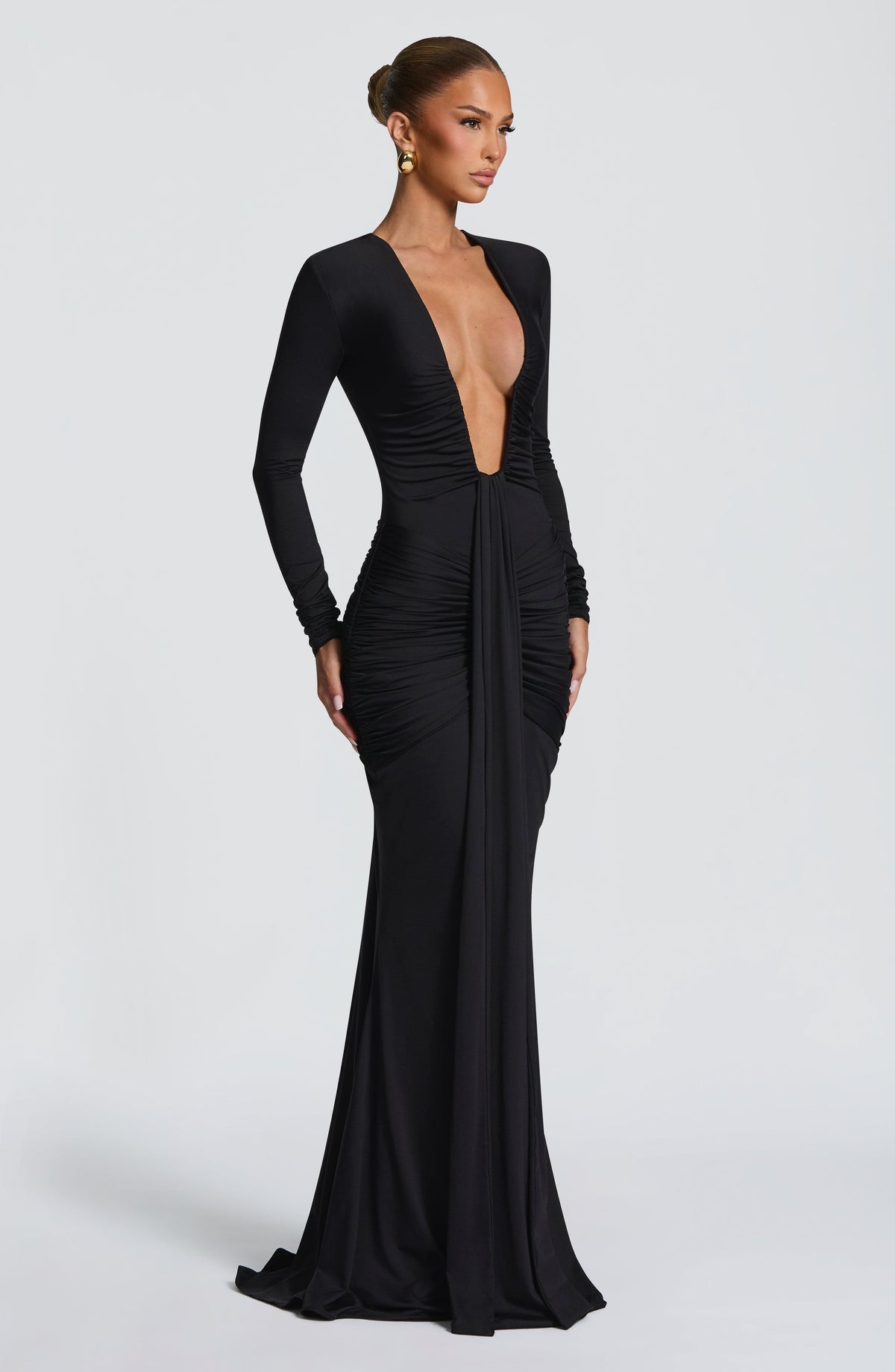 Long Dress Tara - Black